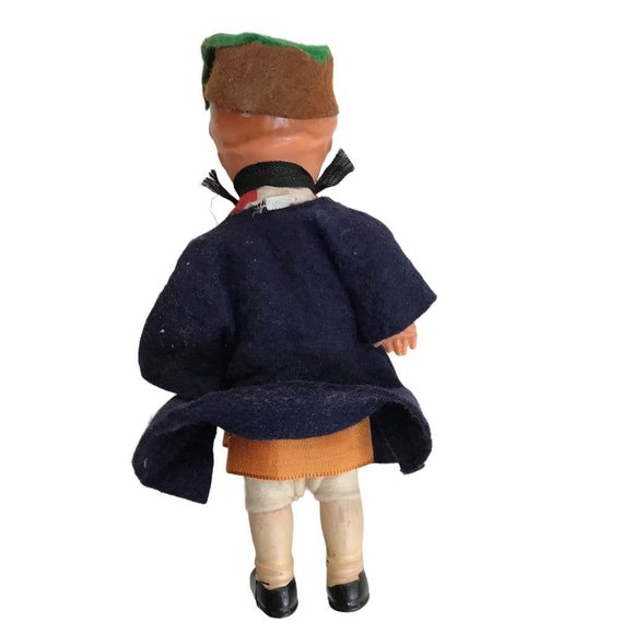 Erich Dittman Edi Germany Set of 2 Celluloid Dolls 7" Girl Boy Vintage 1950s - Picture 9 of 10